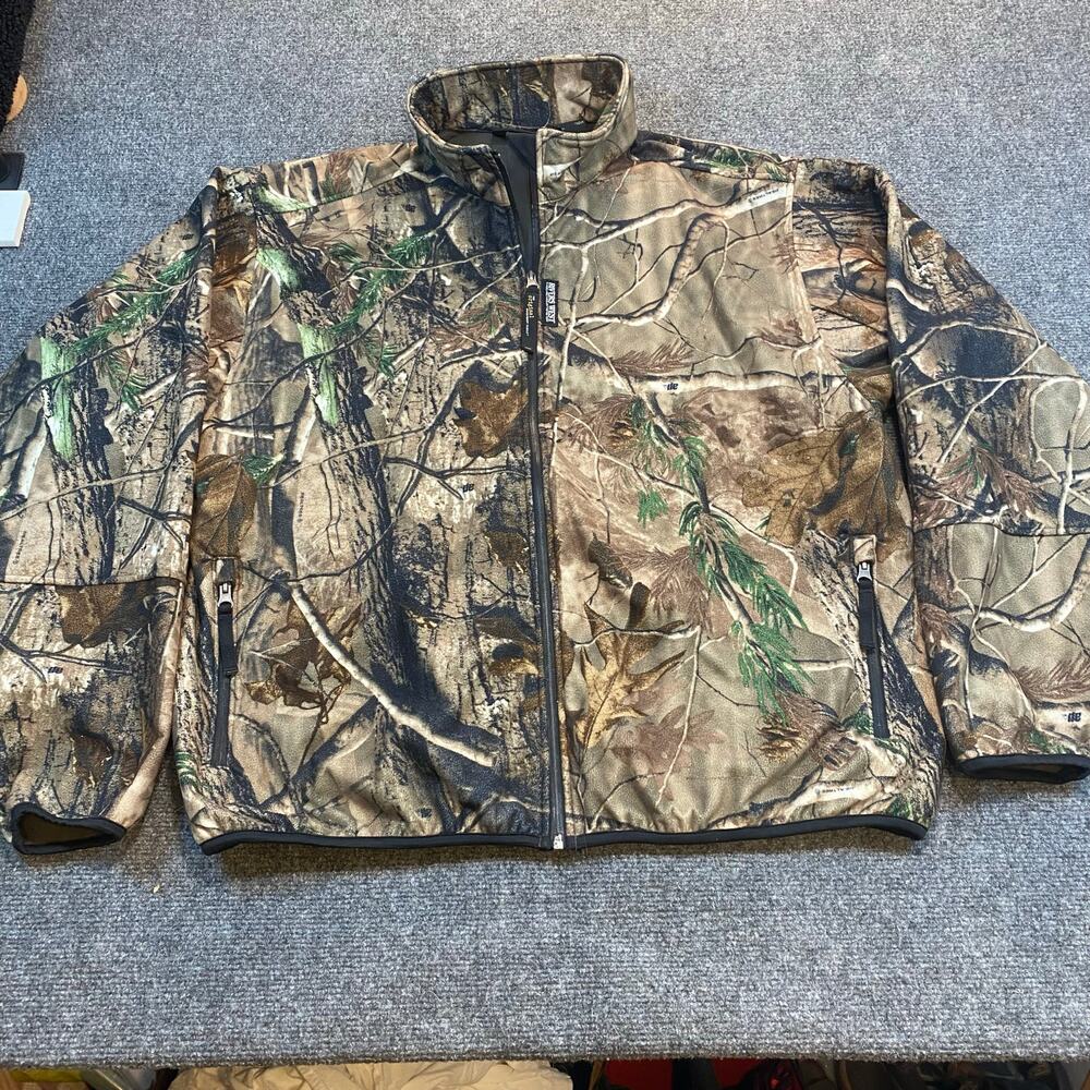Rivers West Mens XL Waterproof Camo Camouflage Hunting Outdoors Jacket Coat